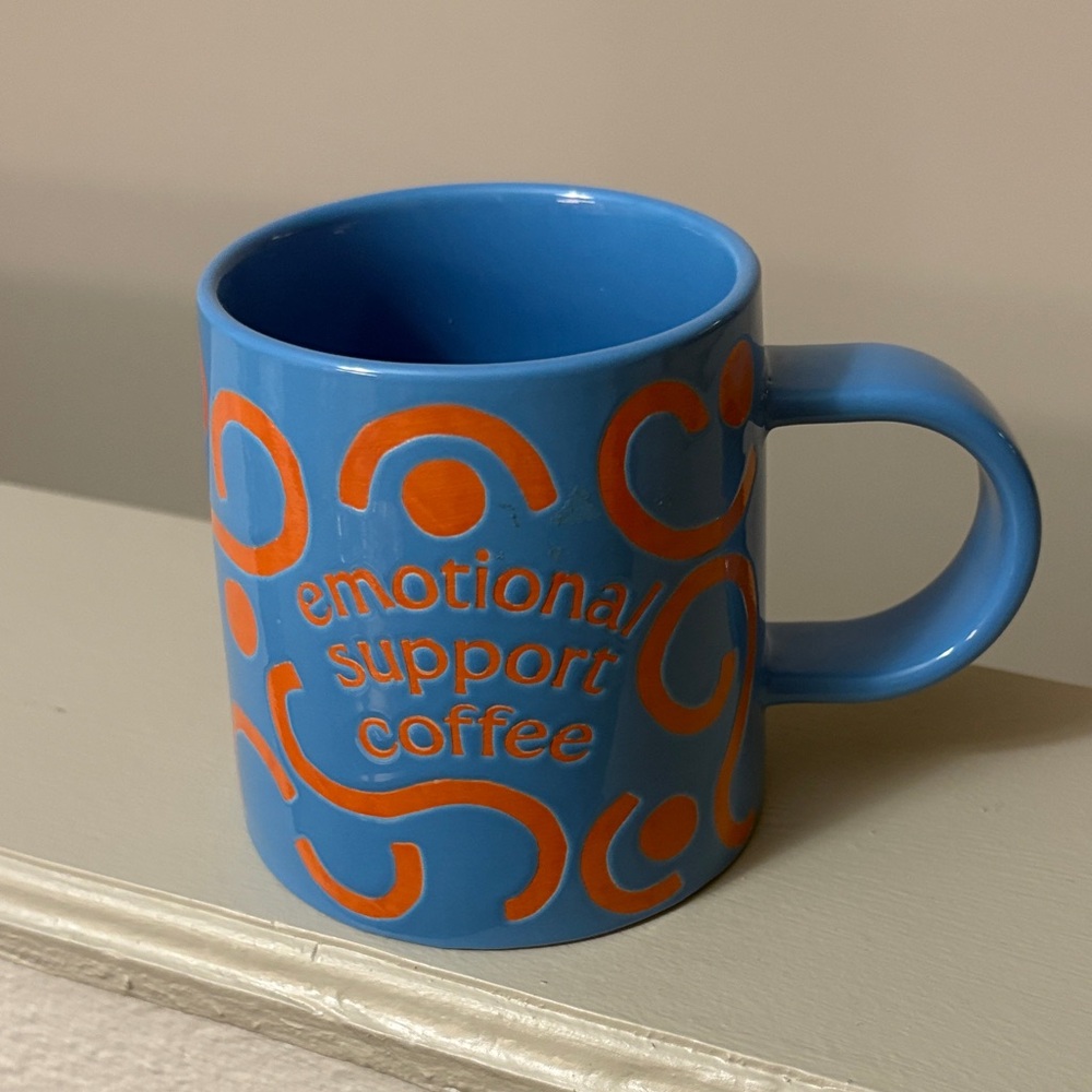 Room Essentials Blue Stoneware Mug